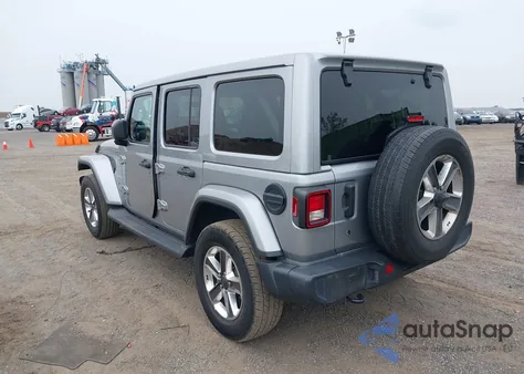 2020 Jeep Wrangler Unlimited Sahara 4X4 from USA, damaged, VIN 1C4HJXEN3LW235264